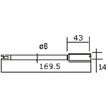ACCRETECH用于轮廓测量的高刚性臂（用于测量小孔）东京精密DM83521